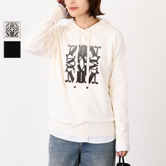 Max Mara マックスマーラ TADDEO ウールニットフーディー