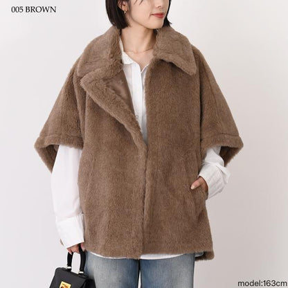 Max Mara マックスマーラ TEBE4 テディベア ケープ