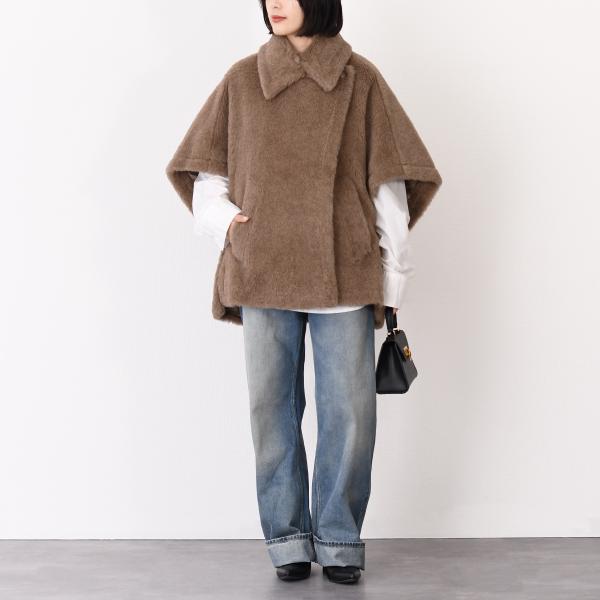 Max Mara マックスマーラ TEBE4 テディベア ケープ