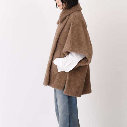 Max Mara マックスマーラ TEBE4 テディベア ケープ