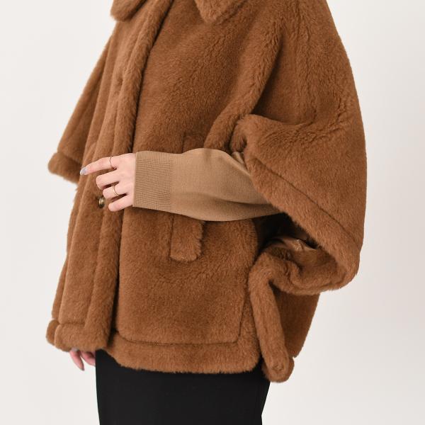 Max Mara TENEBRE4 테네브레 캐시미어 테디 베어 케이프 