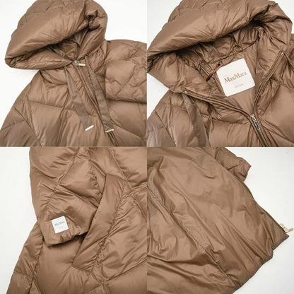 Max Mara The Cube TREFE キャンバス ダウンジャケット