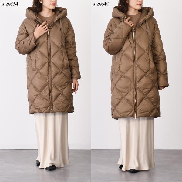 Max Mara The Cube TREFE キャンバス ダウンジャケット