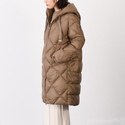 Max Mara The Cube TREFE キャンバス ダウンジャケット