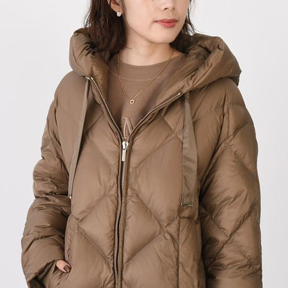 Max Mara The Cube TREFE キャンバス ダウンジャケット