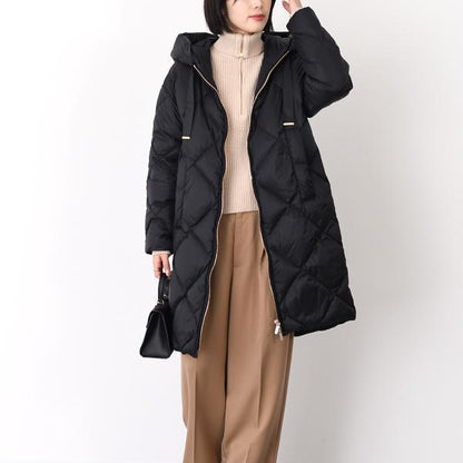 Max Mara The Cube TREFE キャンバス ダウンジャケット