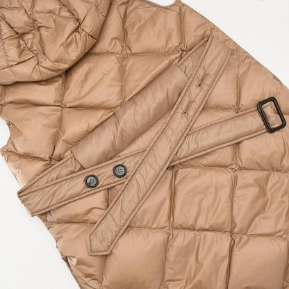 Max Mara The Cube TREGIL テクニカル キャンバス ミディレングス ダウン ジレ