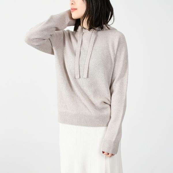 S Max Mara VIRGOLA 캐시미어 털실 푸드 스웨터 