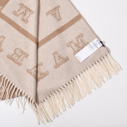 Max Mara WSKLAUSE クラウス ピュア カシミヤ ジャカード ストール