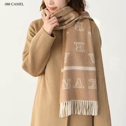Max Mara WSKLAUSE クラウス ピュア カシミヤ ジャカード ストール