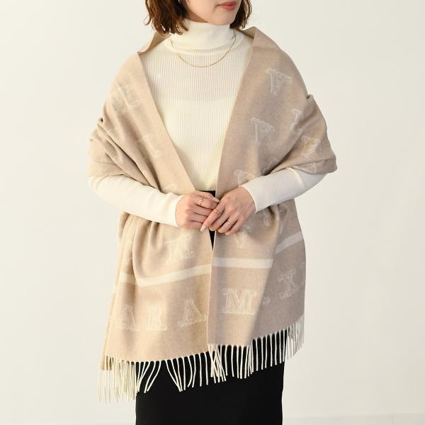 Max Mara WSKLAUSE クラウス ピュア カシミヤ ジャカード ストール