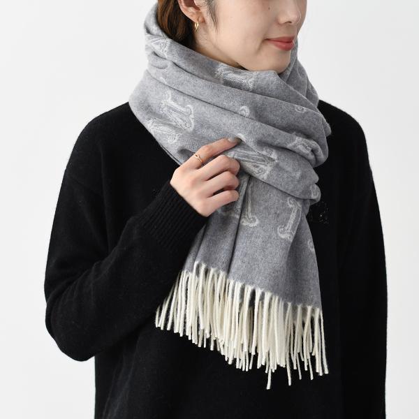 Max Mara WSKLAUSE クラウス ピュア カシミヤ ジャカード ストール