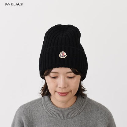 MONCLER モンクレール ウール カシミア ニットキャップ