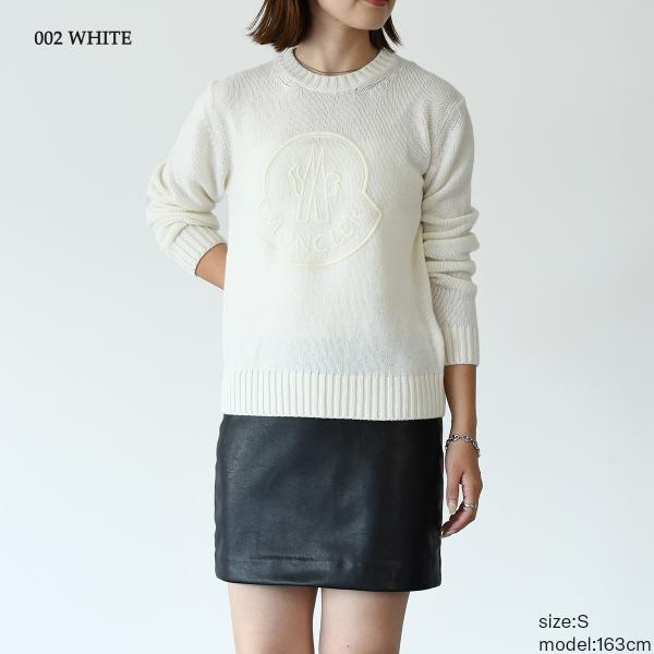 MONCLER embroidered logo wool and cashmere sweater 