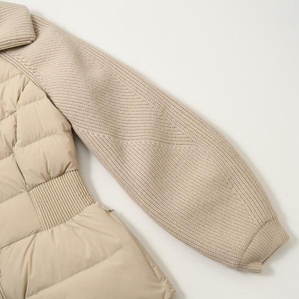 MACKAGE FOXY ribbed knit down jacket 
