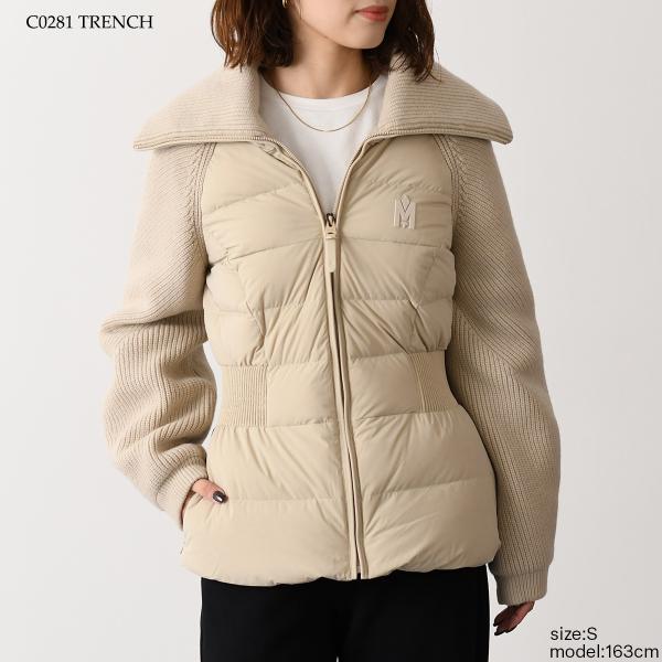 MACKAGE FOXY ribbed knit down jacket 