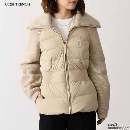 MACKAGE FOXY ribbed knit down jacket 