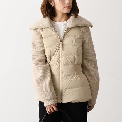 MACKAGE FOXY ribbed knit down jacket 