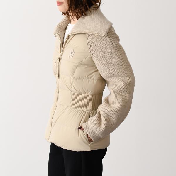 MACKAGE FOXY ribbed knit down jacket 