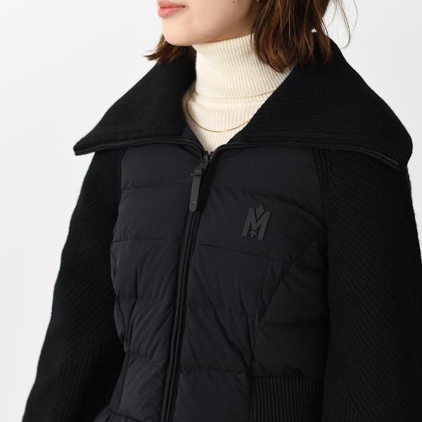 MACKAGE FOXY ribbed knit down jacket 