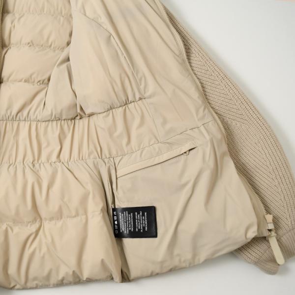 MACKAGE FOXY ribbed knit down jacket 
