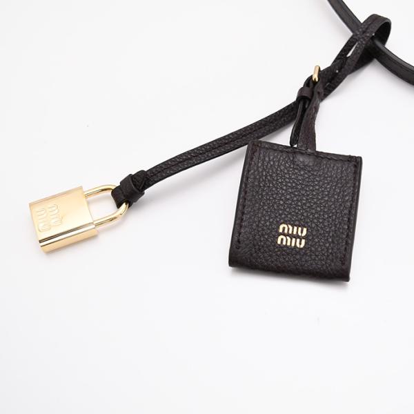 MIU MIU レザーバケットバッグ