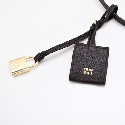 MIU MIU レザーバケットバッグ