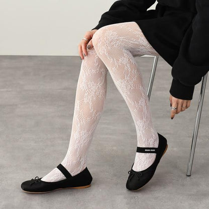 MIU MIU サテンバレリーナ