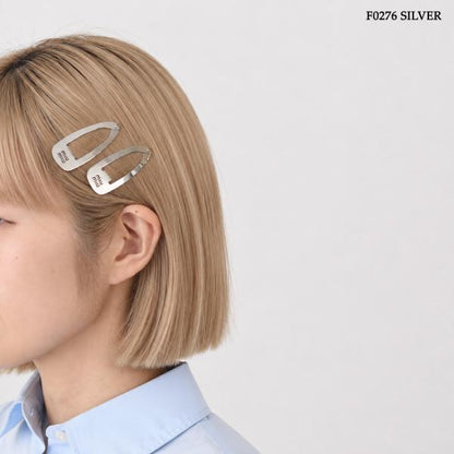 MIU MIU メタルヘアクリップ