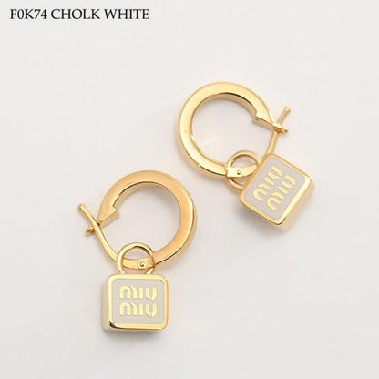 MIU MIU メタル ピアス