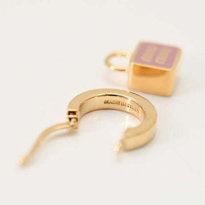 MIU MIU メタル ピアス