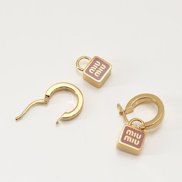 MIU MIU メタル ピアス