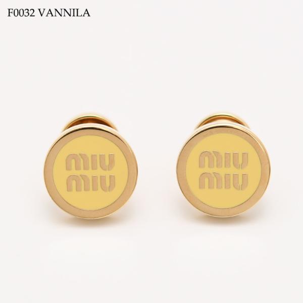 MIU MIU エナメルメタル ピアス