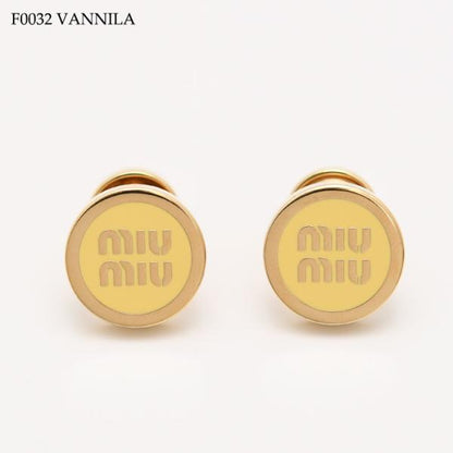 MIU MIU エナメルメタル ピアス
