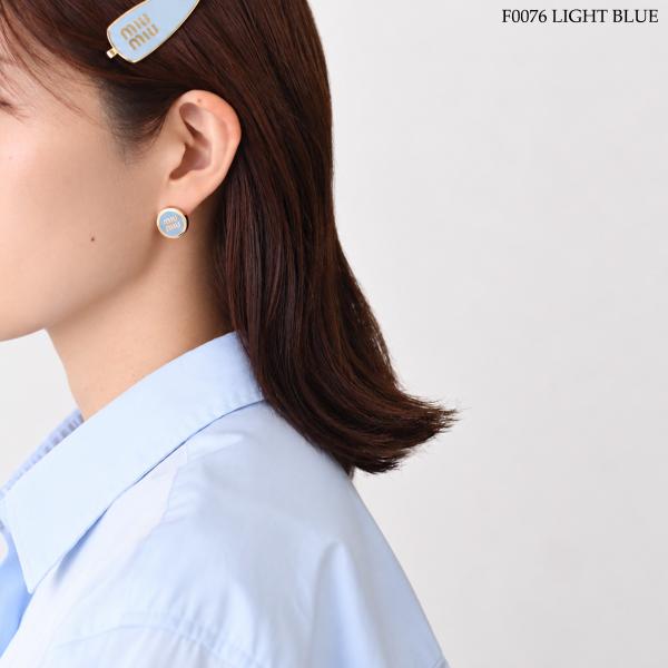 MIU MIU エナメルメタル ピアス