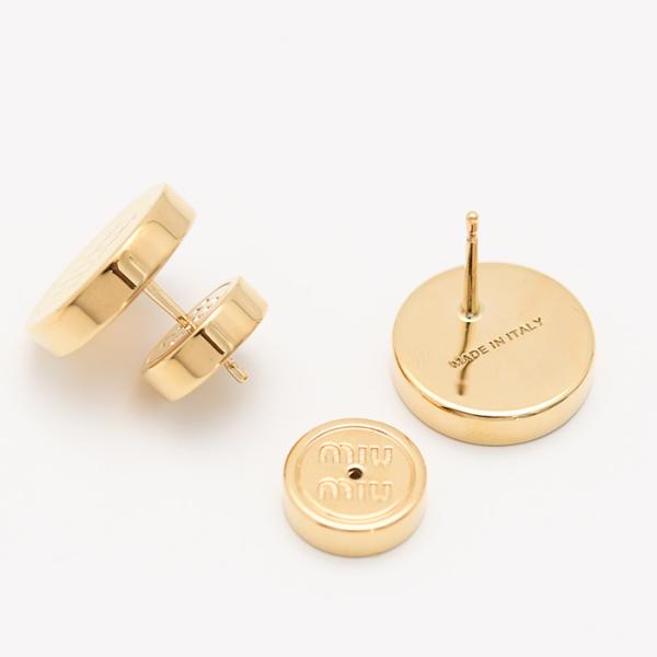 MIU MIU エナメルメタル ピアス