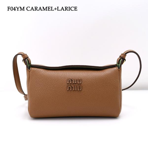 MIU MIU レザー ショルダーバッグ