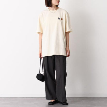 MAISON KITSUNE ダブルFOXパッチクラシックTシャツ