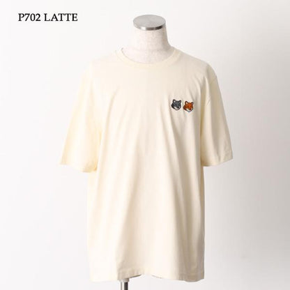 MAISON KITSUNE ダブルFOXパッチクラシックTシャツ