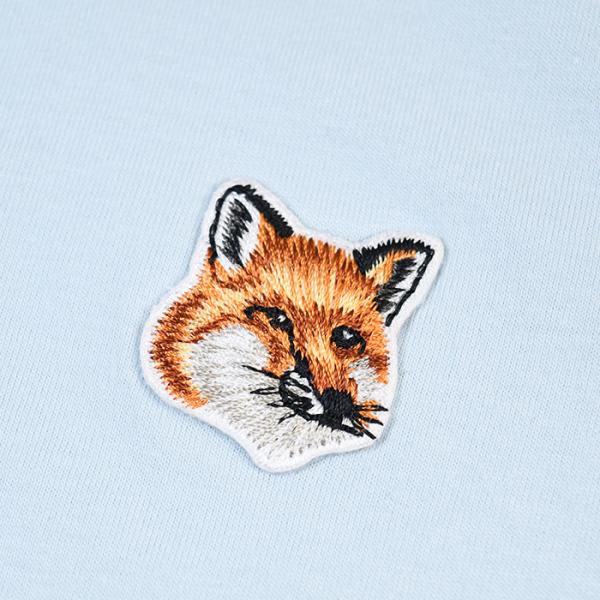 MAISON KITSUNE Fox Head Patch Regular T-shirt 