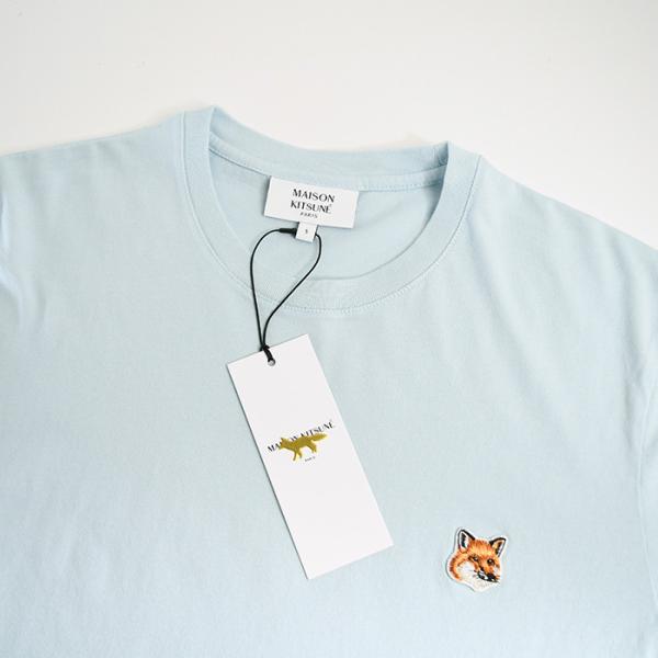 MAISON KITSUNE Fox Head Patch Regular T-shirt 