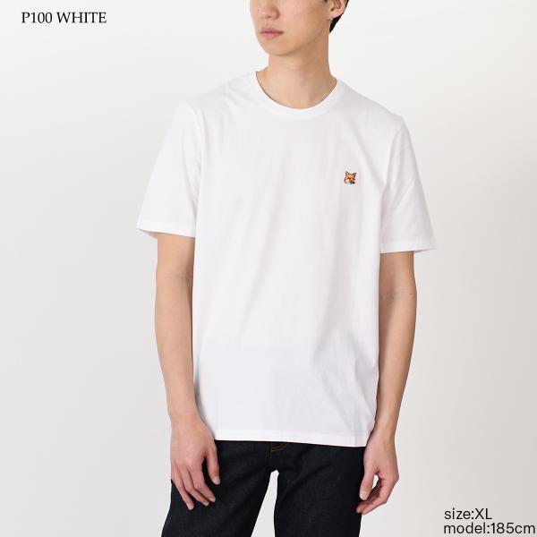 MAISON KITSUNE Fox Head Patch Regular T-shirt 