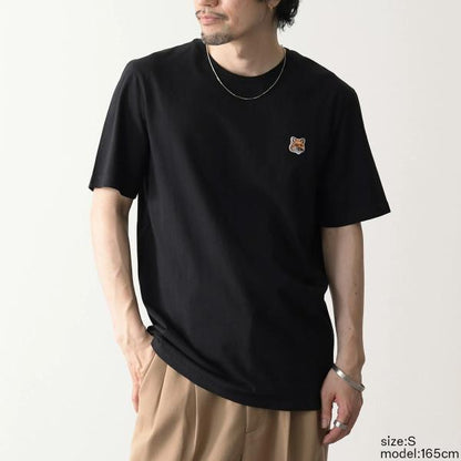 MAISON KITSUNE Fox Head Patch Regular T-shirt 