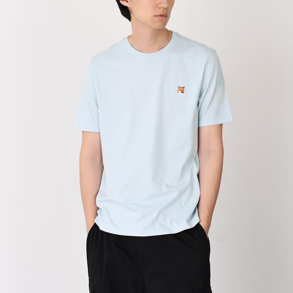 MAISON KITSUNE Fox Head Patch Regular T-shirt 
