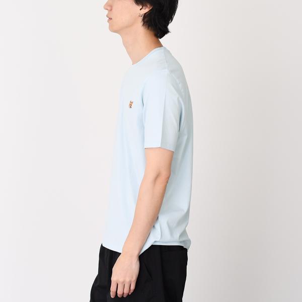 MAISON KITSUNE Fox Head Patch Regular T-shirt 