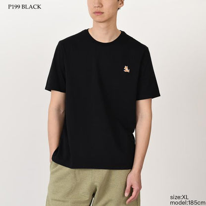MAISON KITSUNE チラックス フォックス パッチ レギュラー Tシャツ