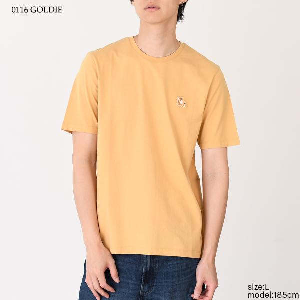 MAISON KITSUNE チラックス フォックス パッチ レギュラー Tシャツ