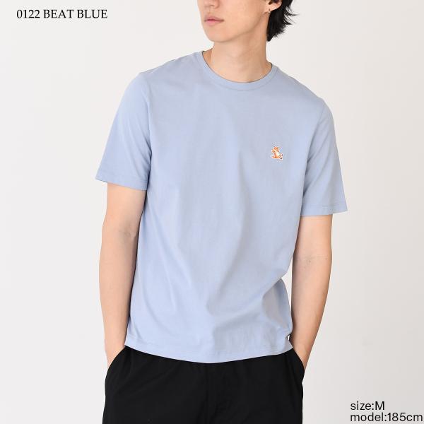 MAISON KITSUNE チラックス フォックス パッチ レギュラー Tシャツ