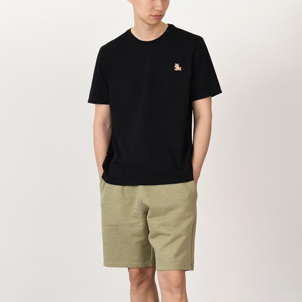 MAISON KITSUNE チラックス フォックス パッチ レギュラー Tシャツ