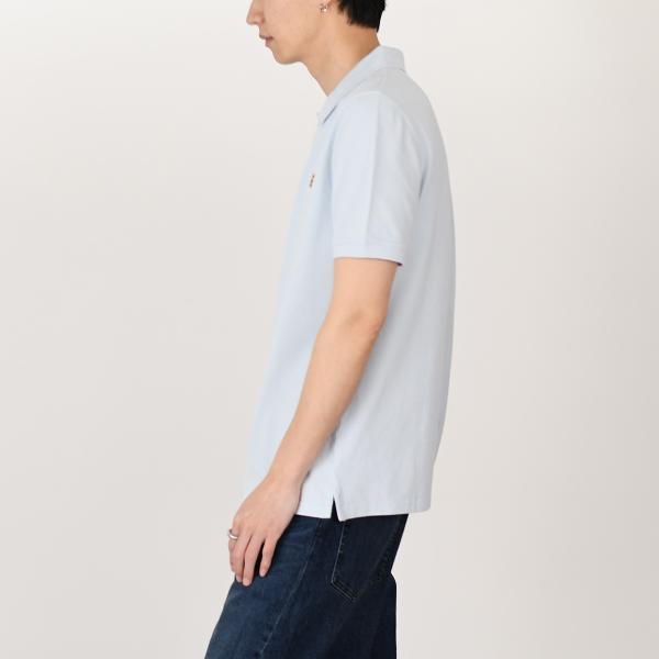 MAISON KITSUNE フォックスヘッド パッチ レギュラー ポロ